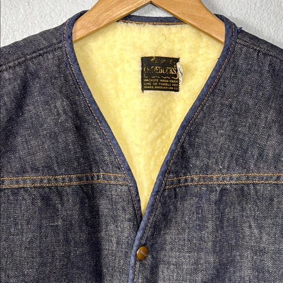 Vintage Sears Western Wear Vest - Picture 1 of 10